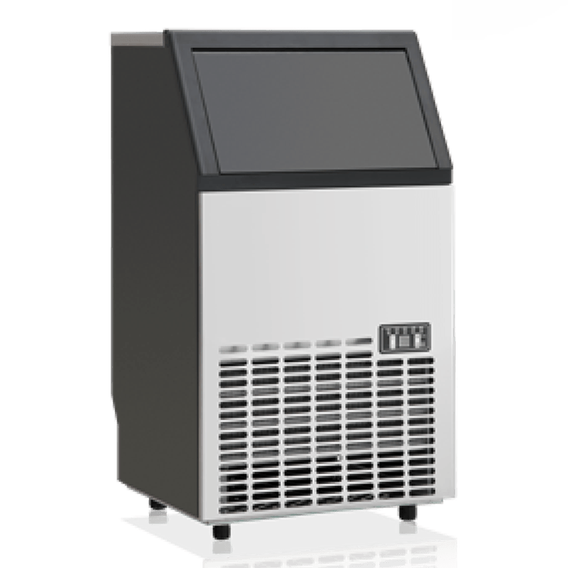 Kostkarka do lodu ze stali nierdzewnej, niski poziom hałasu Kostkarka do lodu ze stali nierdzewnej, niski poziom hałasu