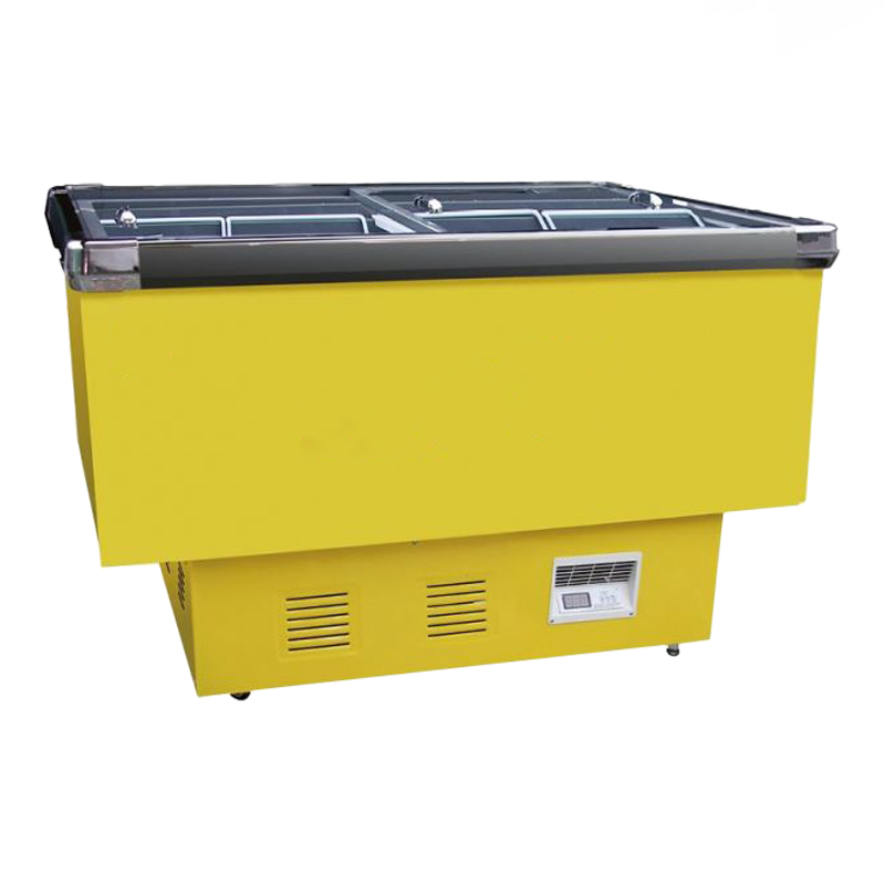 Witryny chłodnicze z płaskim dnem